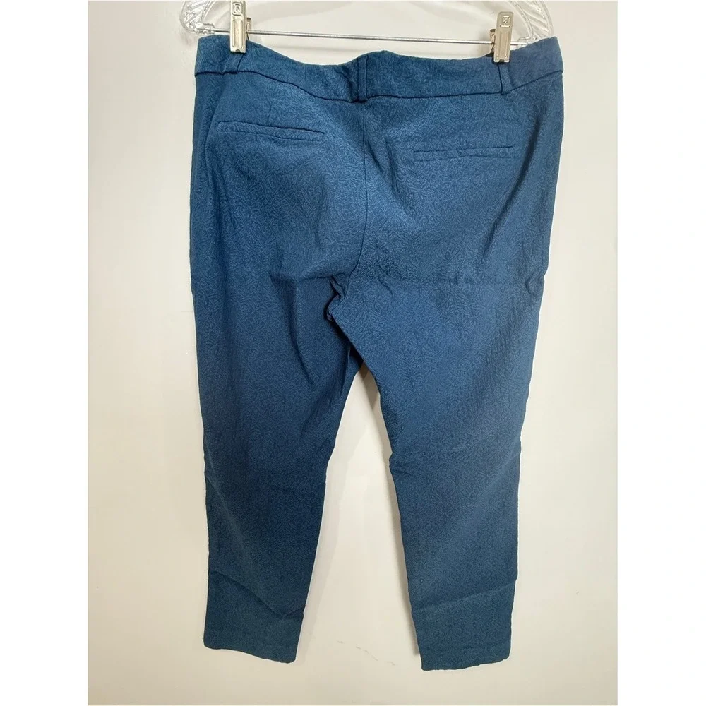 Banana Republic Navy Textured Women's Dress Pants